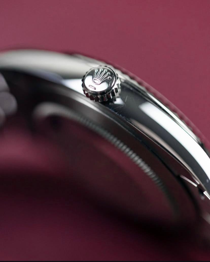 Rolex Datejust Stoned Dial Watch
