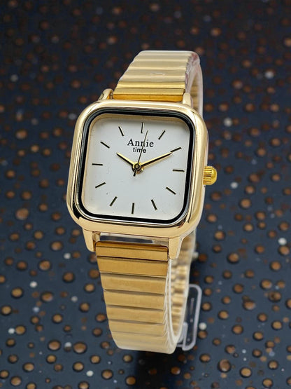 Annie Time Classic Square Dial Watch