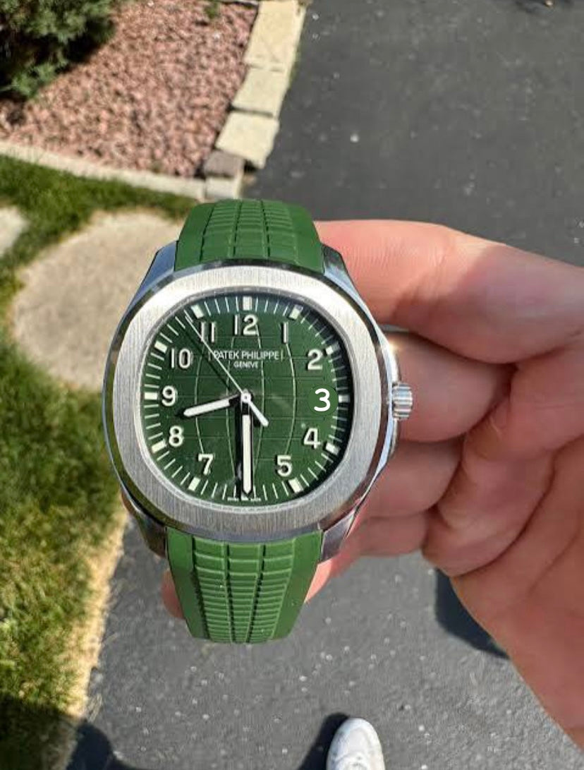 Patek Philippe Rubber Strap Watch