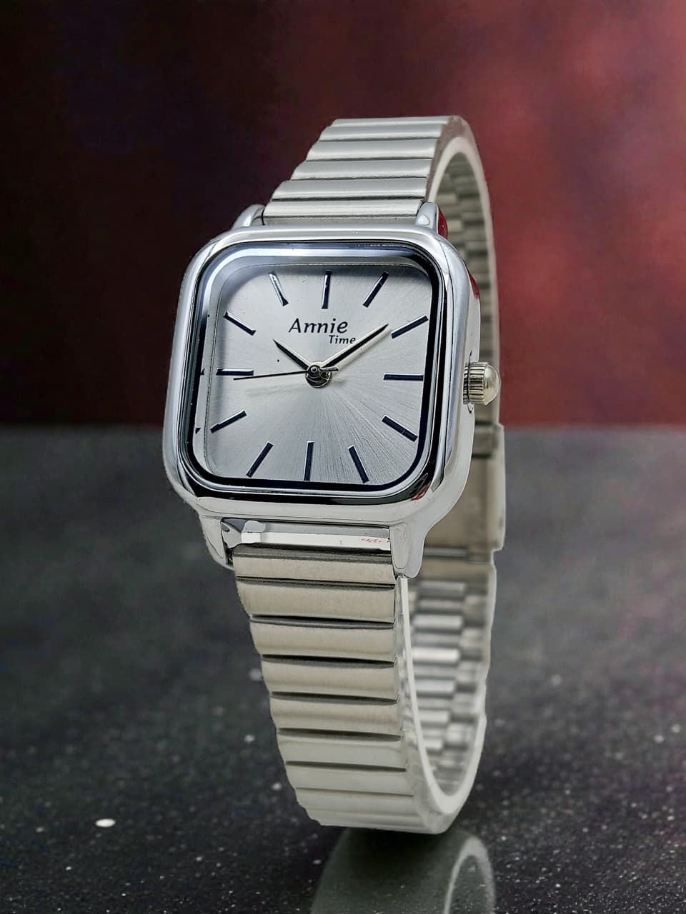 Annie Time Classic Square Dial Watch