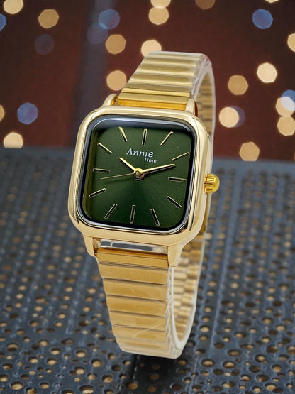Annie Time Classic Square Dial Watch