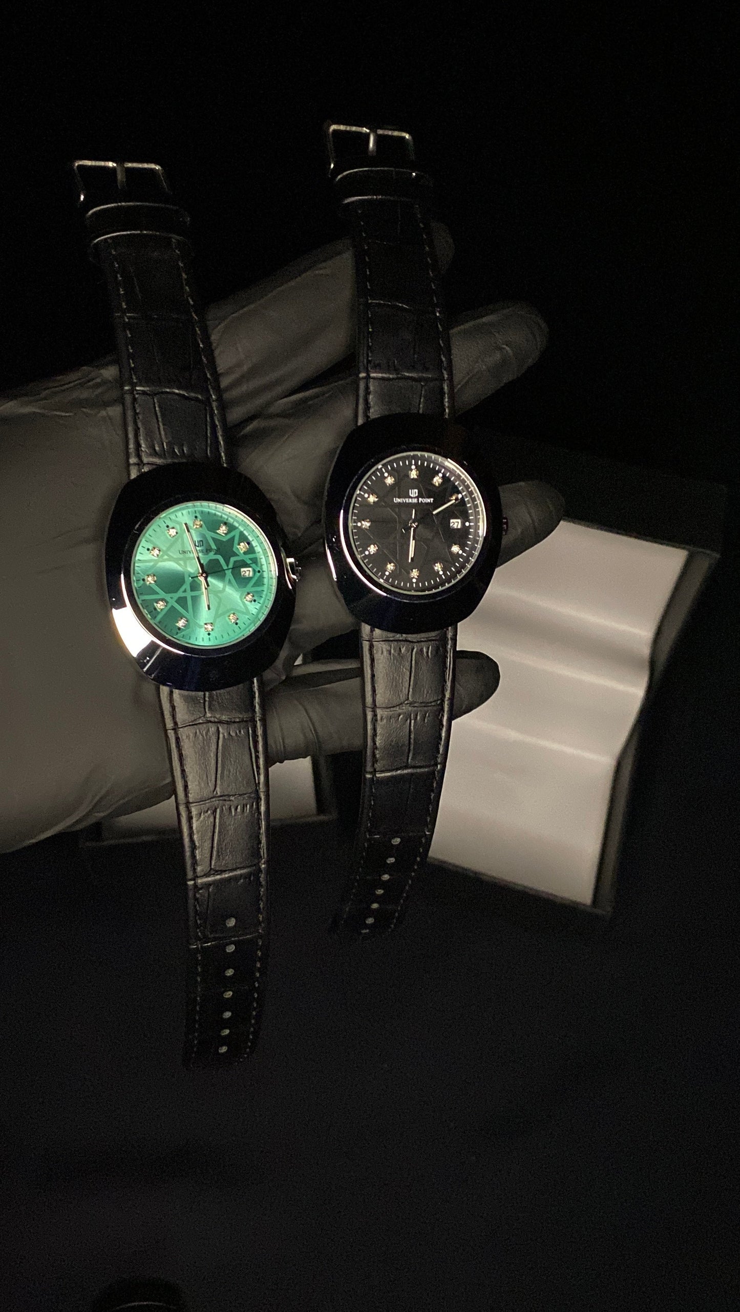 UP Rado Dial Leather Strap
