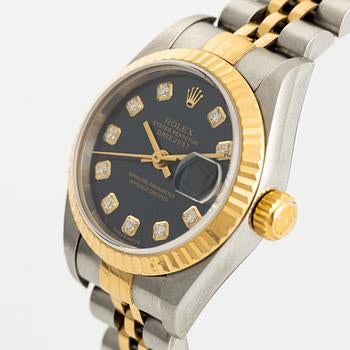 Rolex Datejust Stoned Dial Automatic Watch