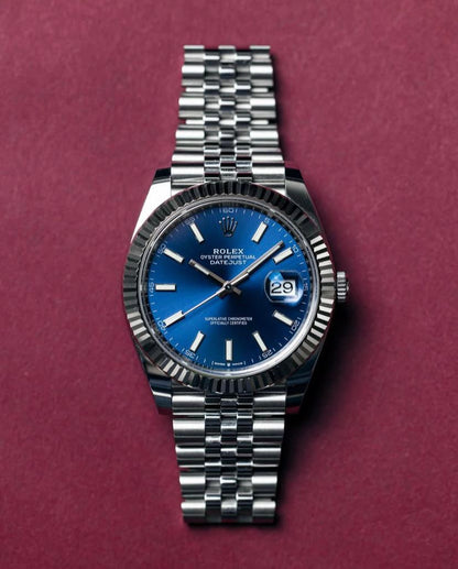 Rolex Datejust Stoned Dial Watch
