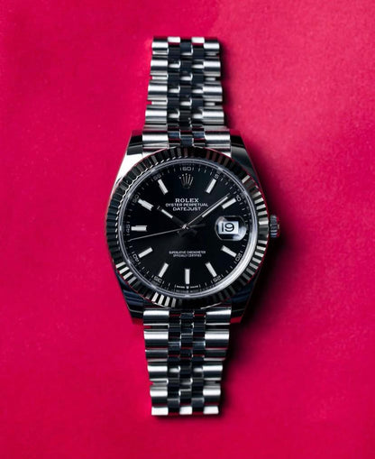 Rolex Datejust Stoned Dial Watch