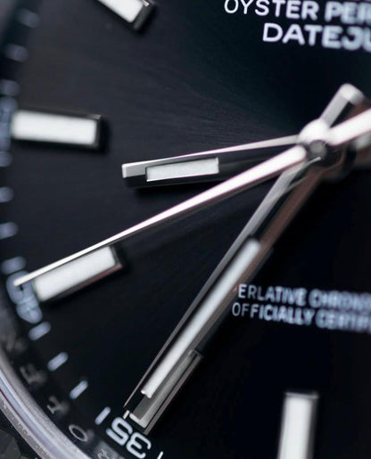 Rolex Datejust Stoned Dial Watch