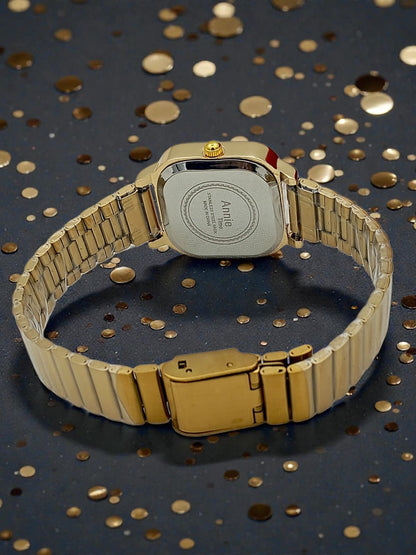 Annie Time Classic Square Dial Watch