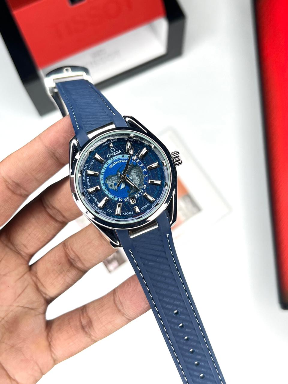 OMG Seamaster Blue (Japan Movt.)